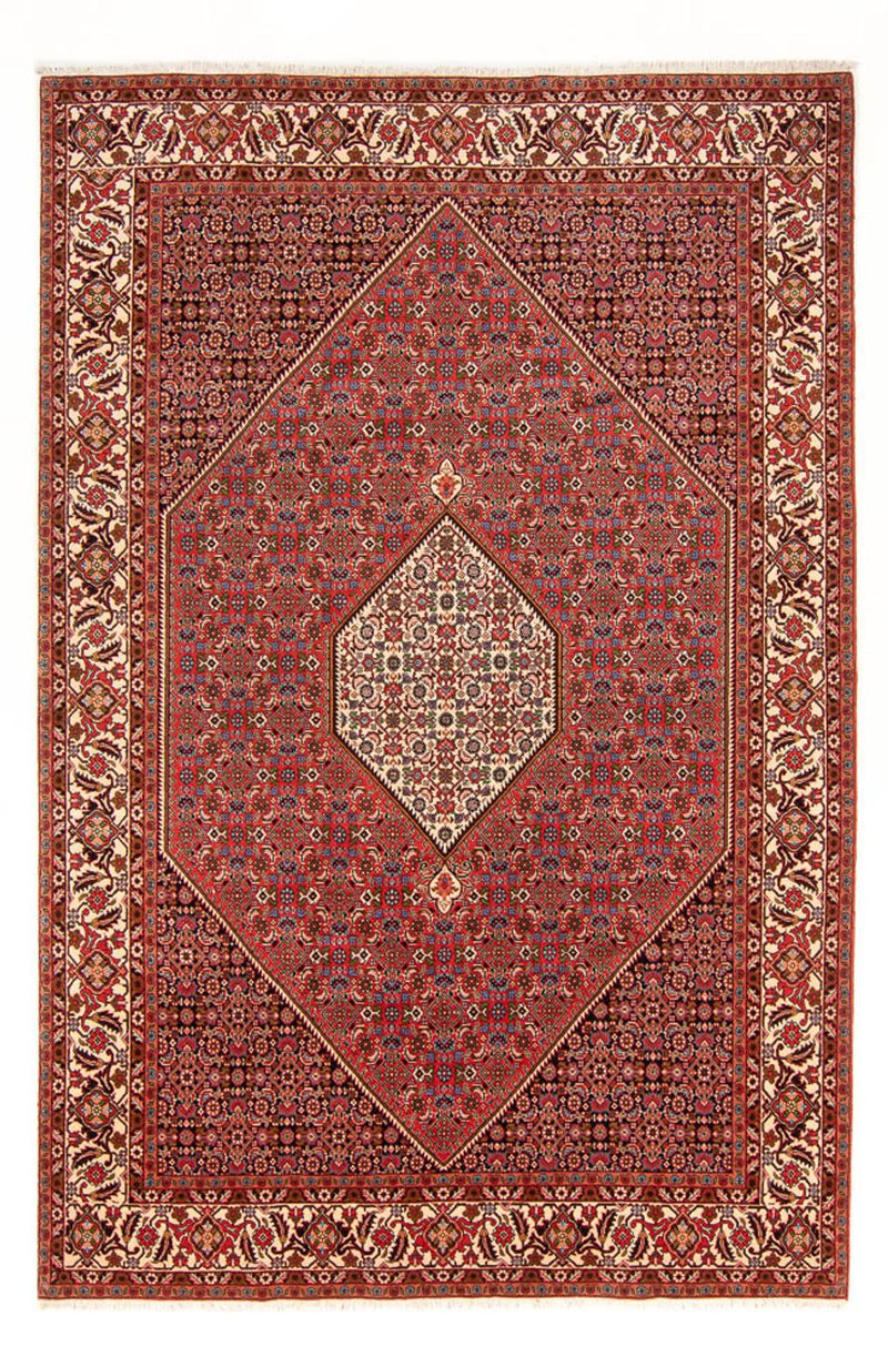 Persisk tæppe - Bijar - Royal - 300 x 200 cm - rød