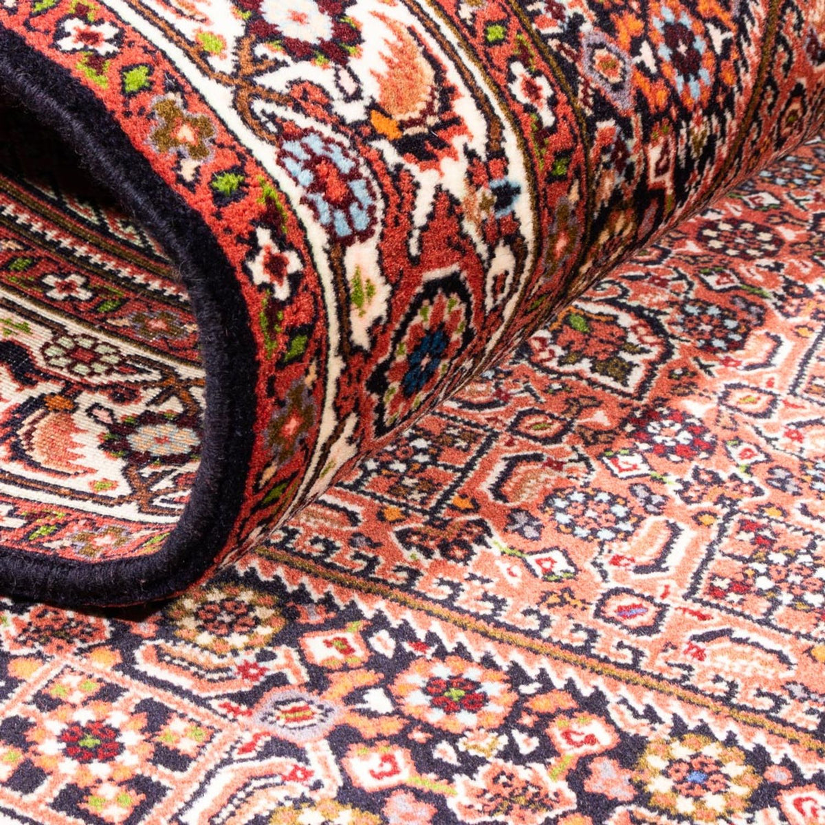 Persisk tæppe - Bijar - Royal - 187 x 114 cm - rød