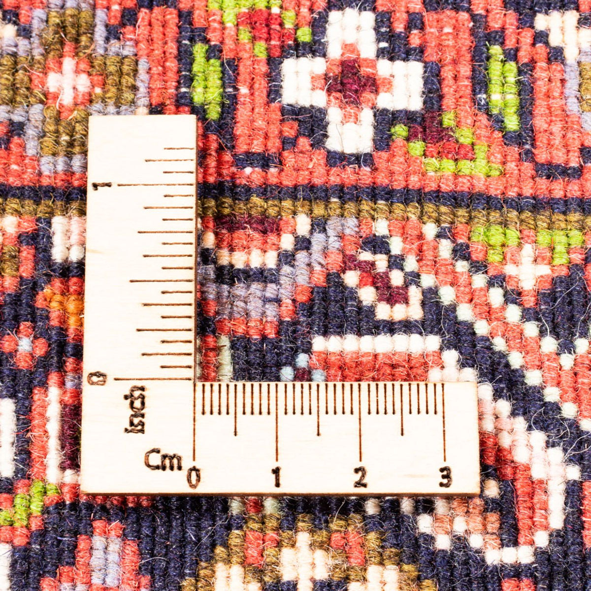 Persisk tæppe - Bijar - Royal - 187 x 114 cm - rød