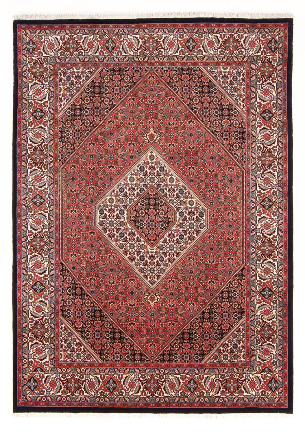 Persisk tæppe - Bijar - Royal - 288 x 200 cm - rød