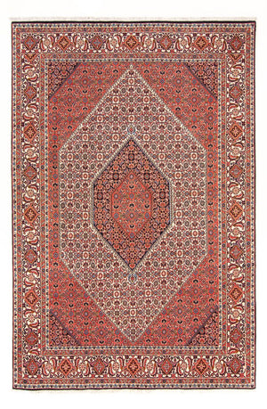 Persisk tæppe - Bijar - Royal - 303 x 200 cm - rød