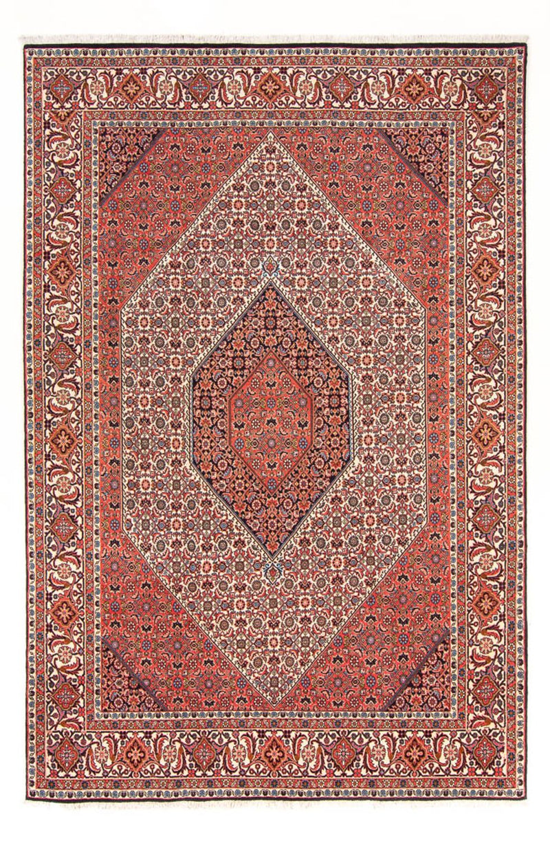 Persisk tæppe - Bijar - Royal - 303 x 200 cm - rød