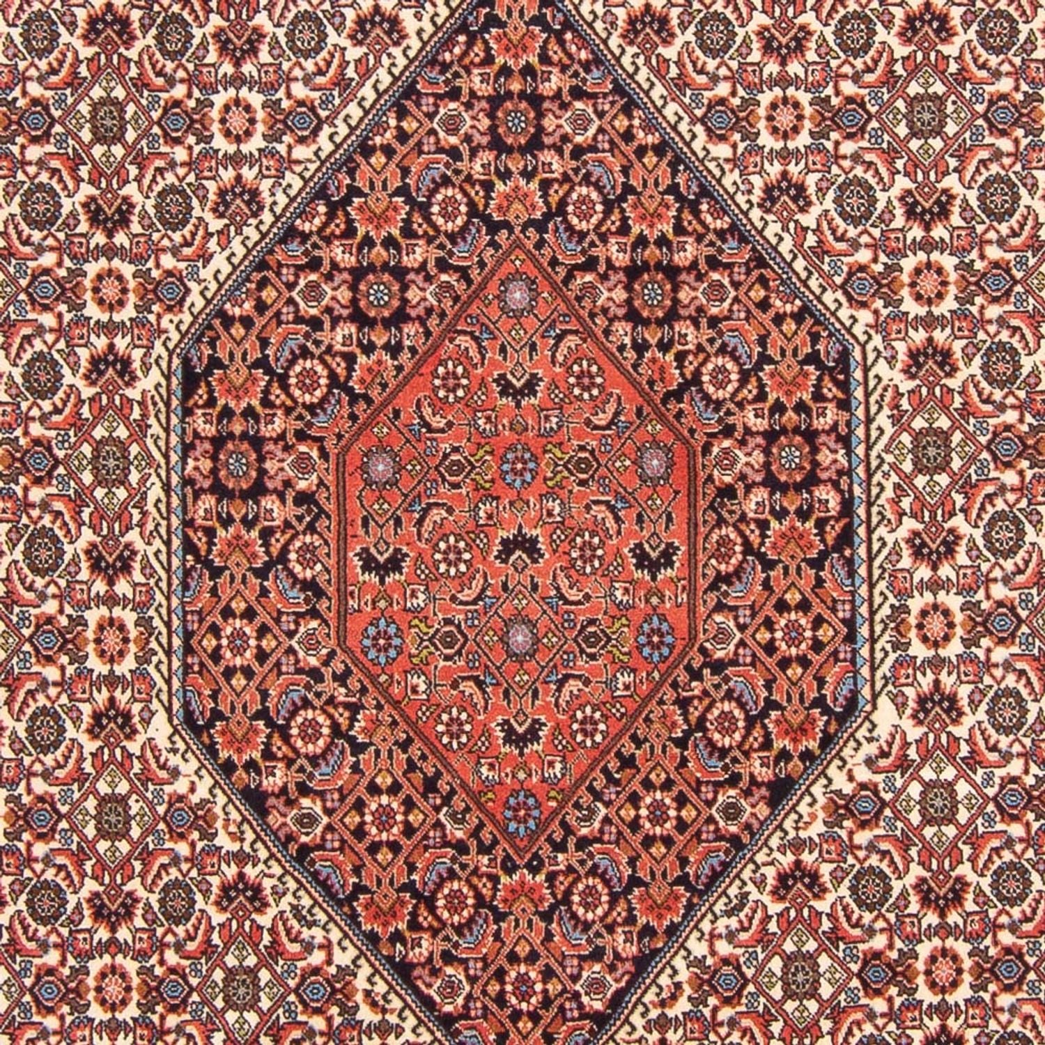 Persisk tæppe - Bijar - Royal - 303 x 200 cm - rød