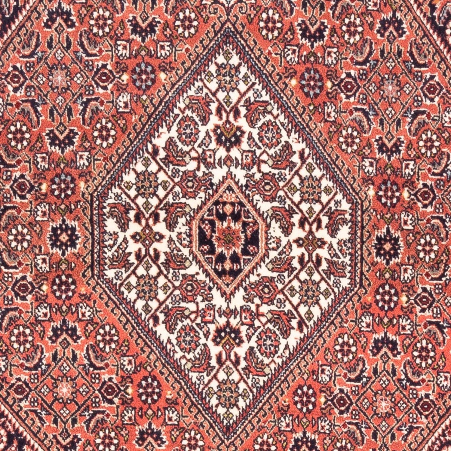 Persisk tæppe - Bijar - Royal - 170 x 107 cm - rød