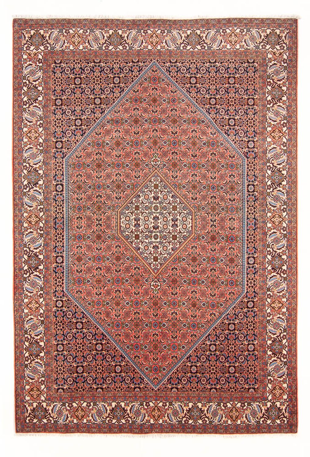 Persisk tæppe - Bijar - Royal - 295 x 200 cm - rød