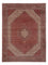 Persisk tæppe - Bijar - Royal - 348 x 250 cm - mørkerød