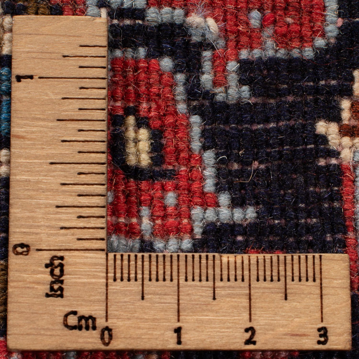 Persisk tæppe - Bijar - Royal - 348 x 250 cm - mørkerød