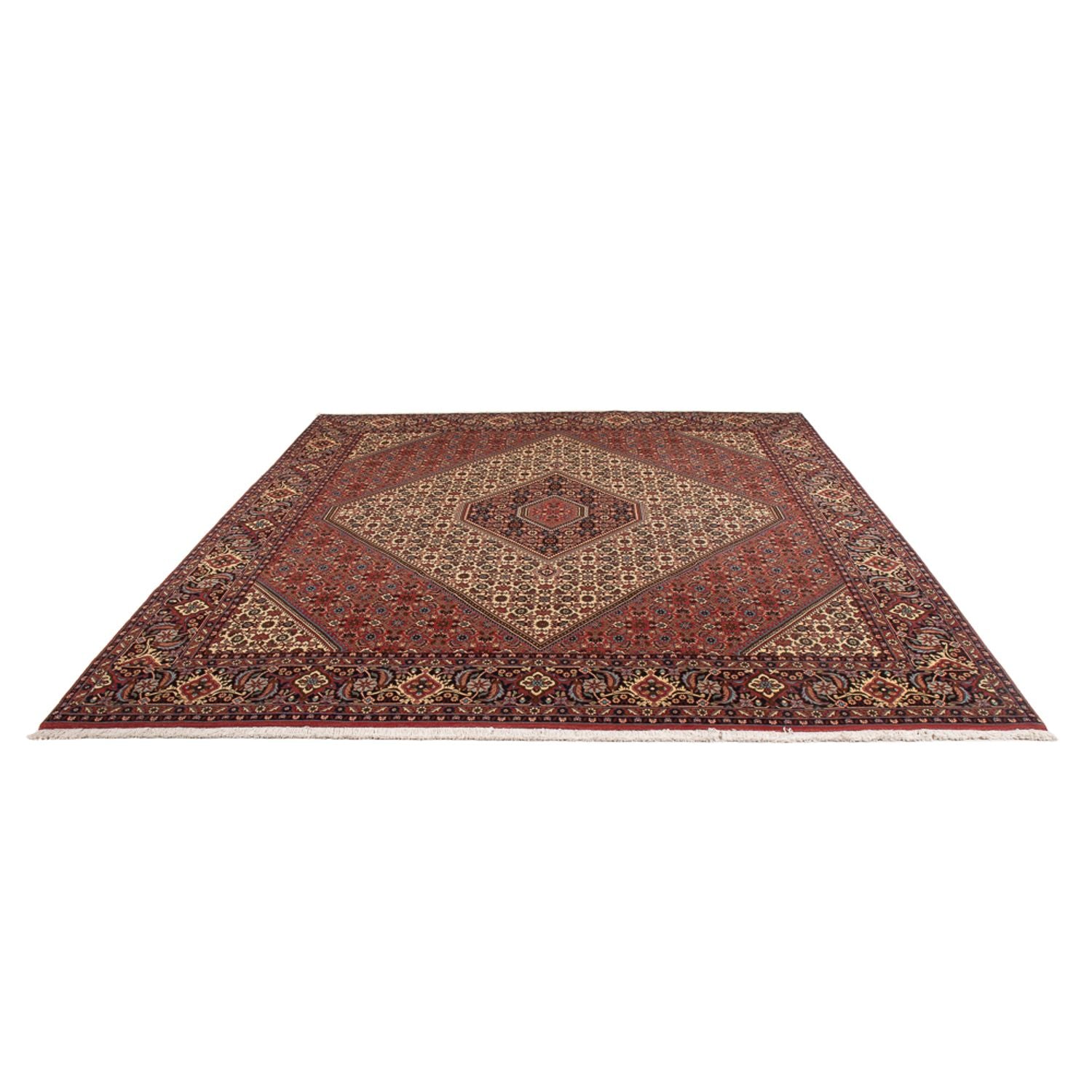 Persisk tæppe - Bijar - Royal - 296 x 252 cm - creme