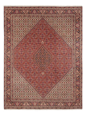 Persisk tæppe - Bijar - Royal - 348 x 250 cm - rød