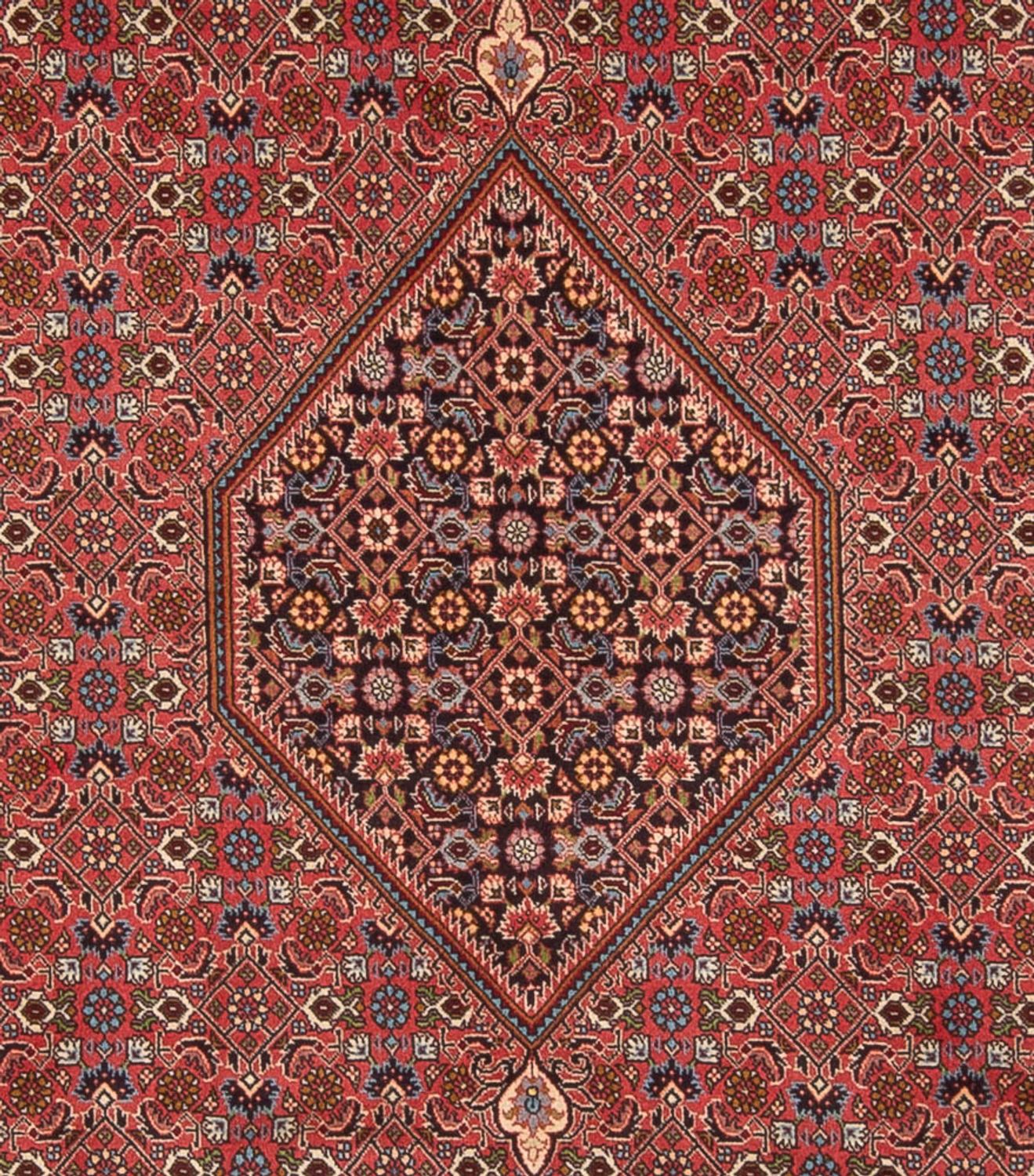 Persisk tæppe - Bijar - Royal - 348 x 250 cm - rød