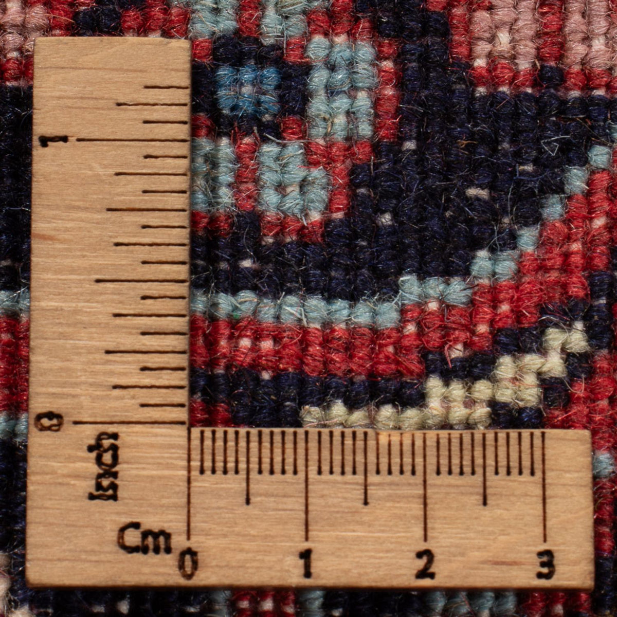 Persisk tæppe - Bijar - Royal - 341 x 246 cm - mørkerød