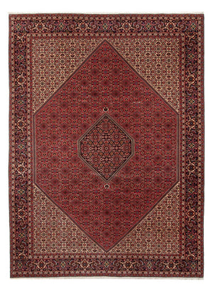 Persisk tæppe - Bijar - Royal - 347 x 247 cm - rød
