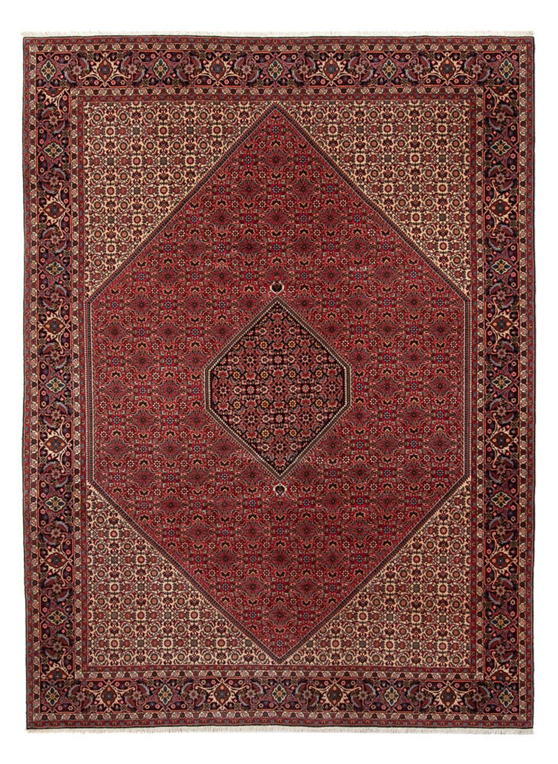 Persisk tæppe - Bijar - Royal - 347 x 247 cm - rød