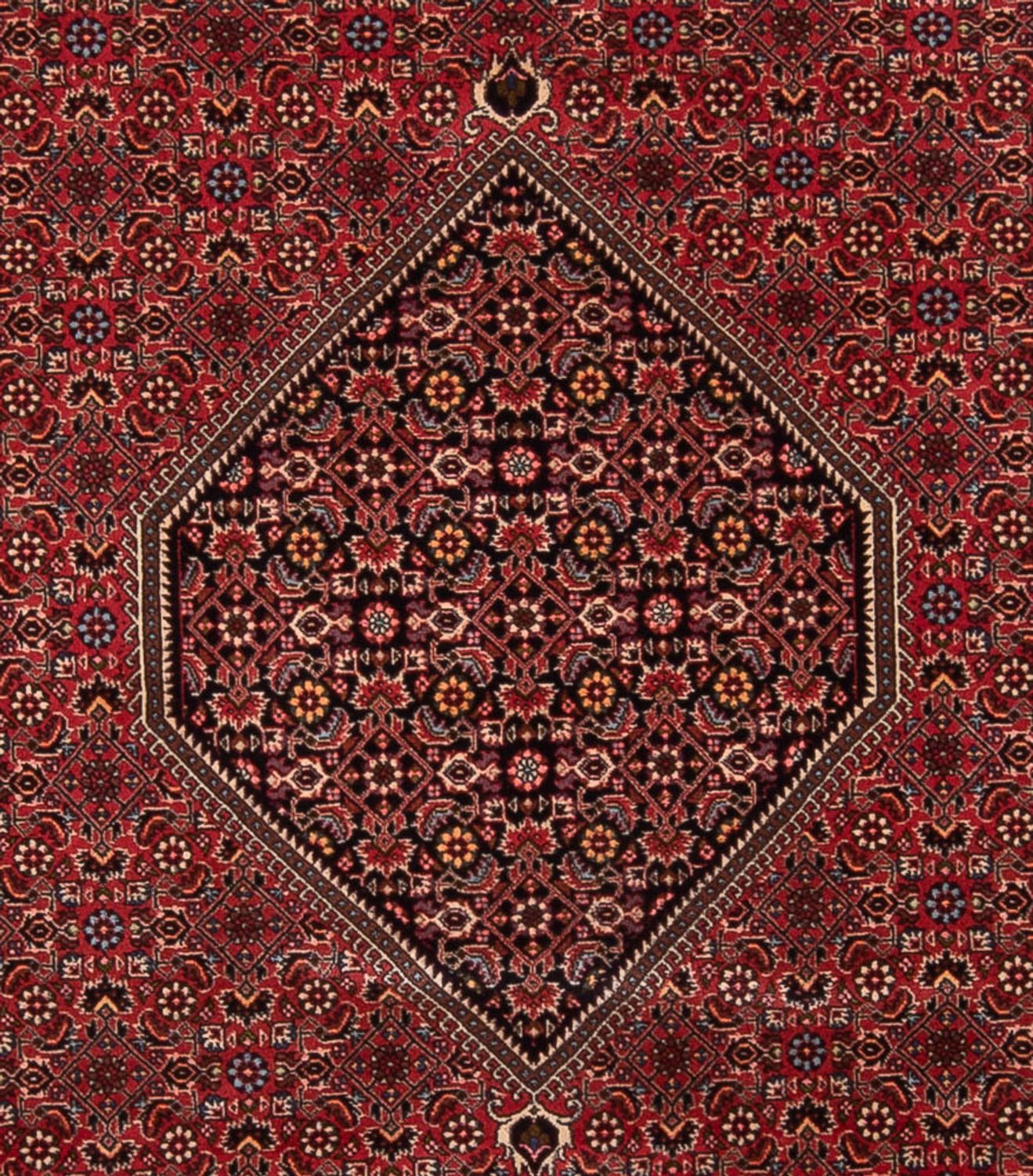 Persisk tæppe - Bijar - Royal - 347 x 247 cm - rød