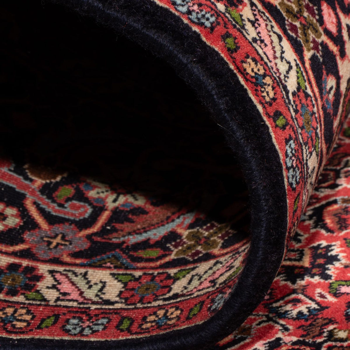 Persisk tæppe - Bijar - Royal - 347 x 247 cm - rød