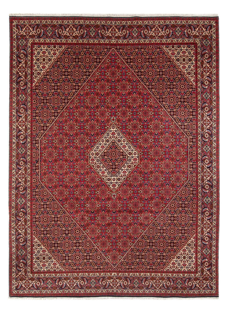 Persisk tæppe - Bijar - Royal - 358 x 249 cm - rød