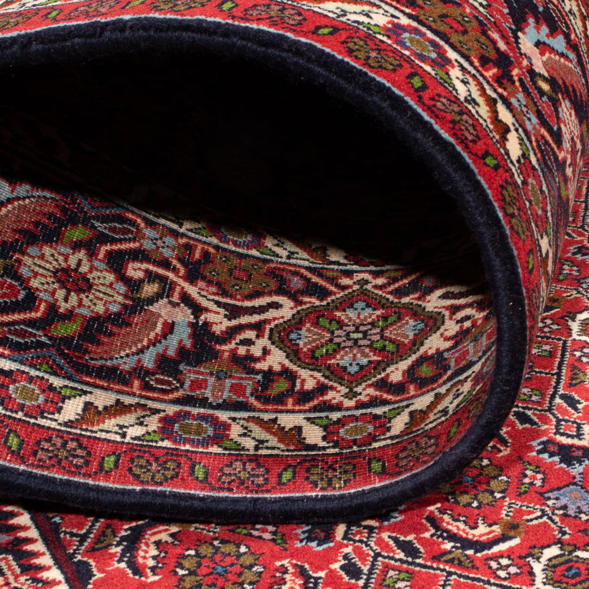 Persisk tæppe - Bijar - Royal - 358 x 249 cm - rød