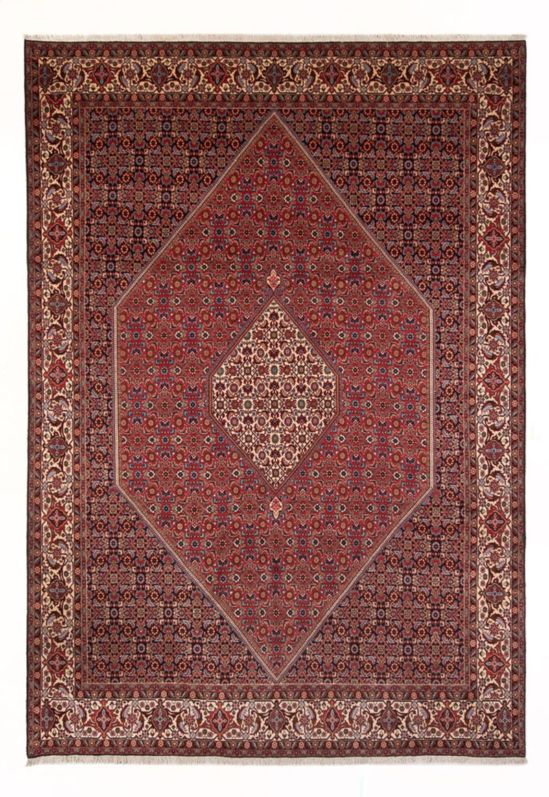 Persisk tæppe - Bijar - Royal - 342 x 249 cm - rød