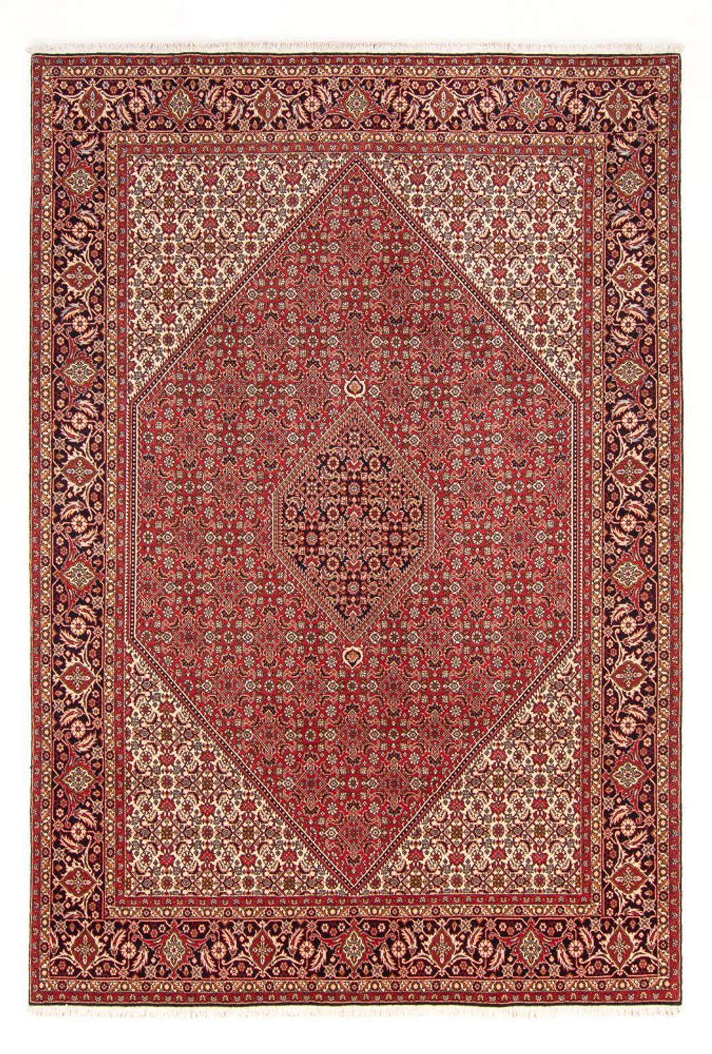 Persisk tæppe - Bijar - Royal - 298 x 203 cm - rød