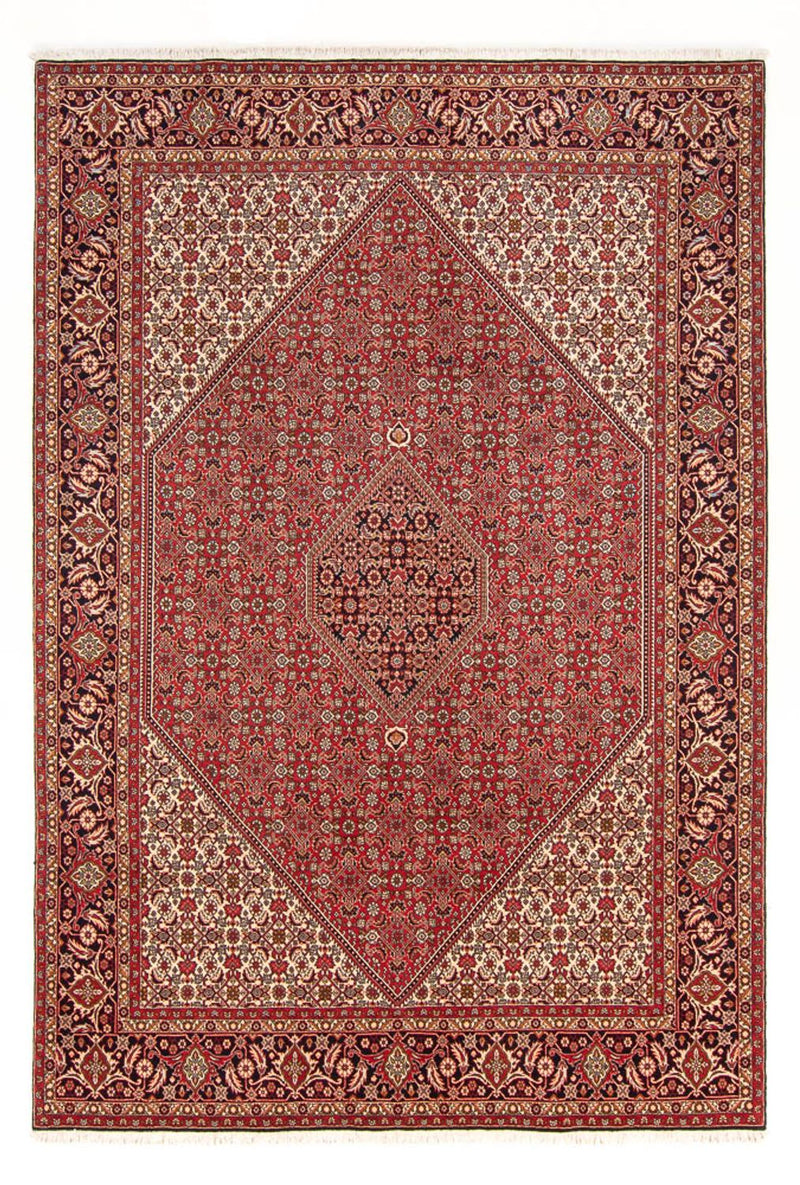 Persisk tæppe - Bijar - Royal - 298 x 203 cm - rød