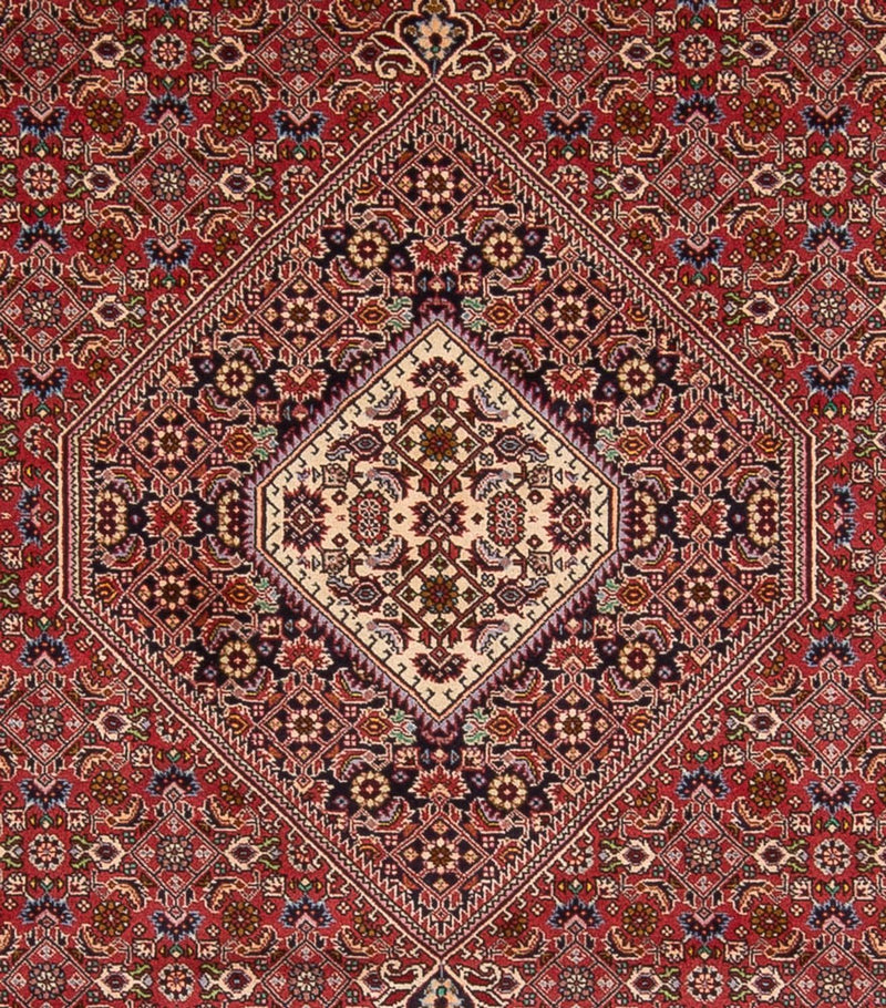 Persisk tæppe - Bijar - Royal - 339 x 249 cm - mørkerød