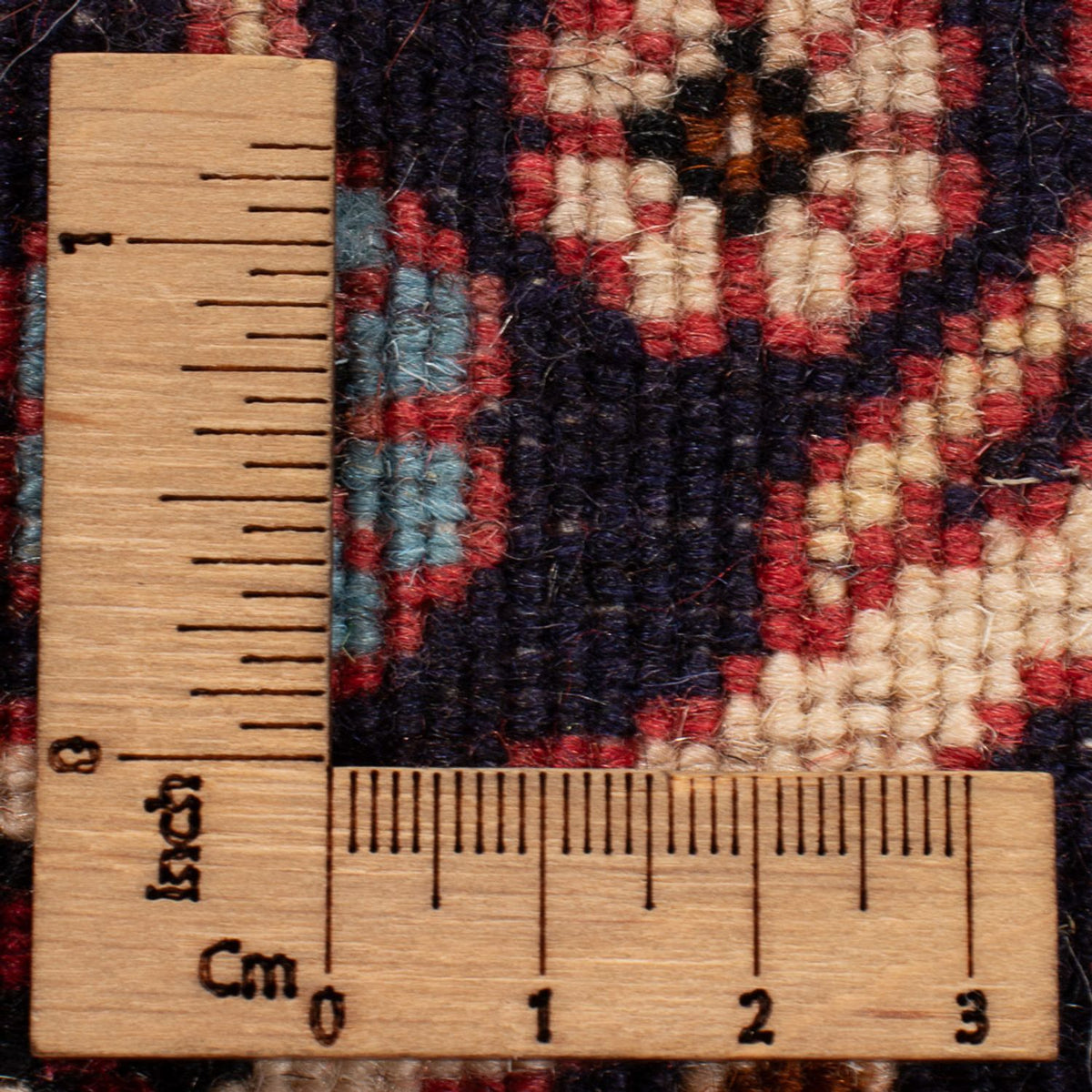 Persisk tæppe - Bijar - Royal - 339 x 249 cm - mørkerød