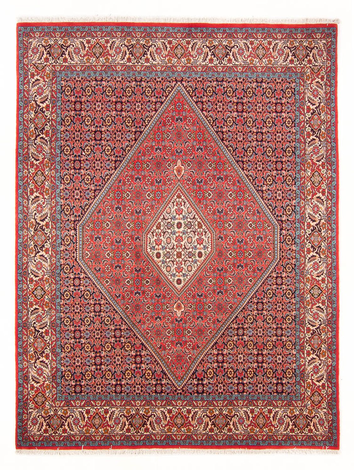 Persisk tæppe - Bijar - Royal - 267 x 200 cm - rød