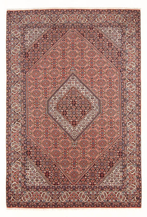 Persisk tæppe - Bijar - Royal - 291 x 202 cm - rød