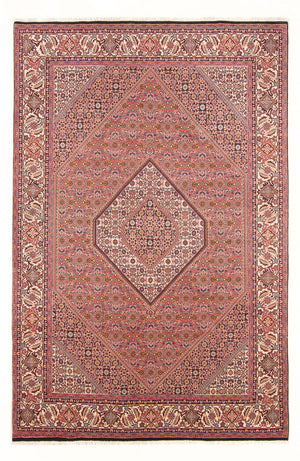 Persisk tæppe - Bijar - Royal - 297 x 198 cm - rød