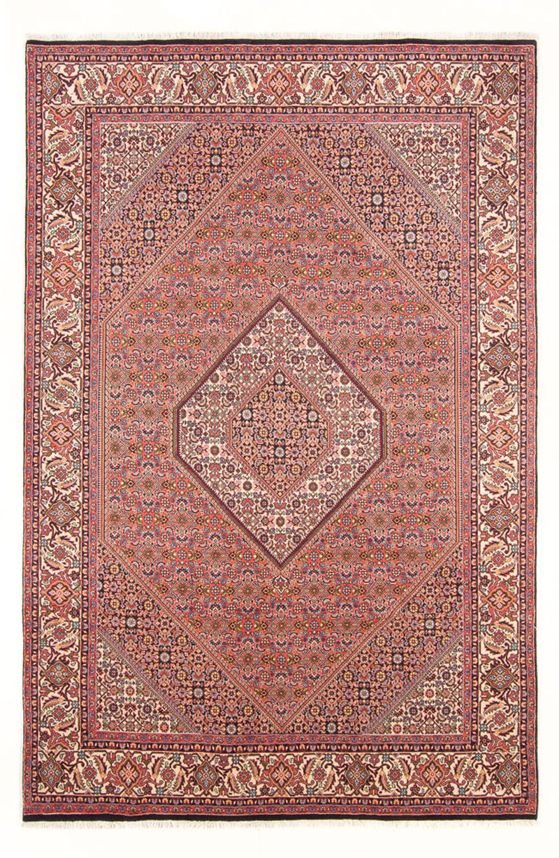 Persisk tæppe - Bijar - Royal - 297 x 198 cm - rød