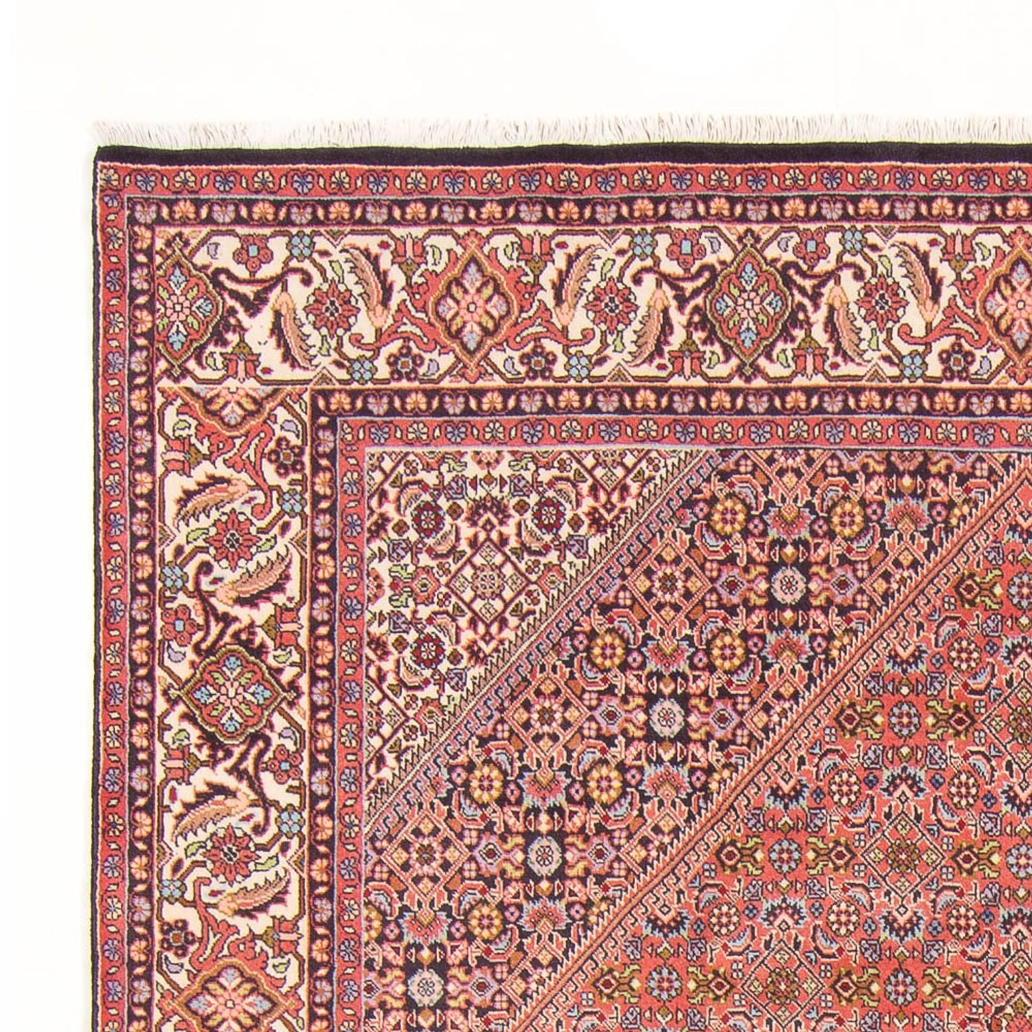 Persisk tæppe - Bijar - Royal - 297 x 198 cm - rød