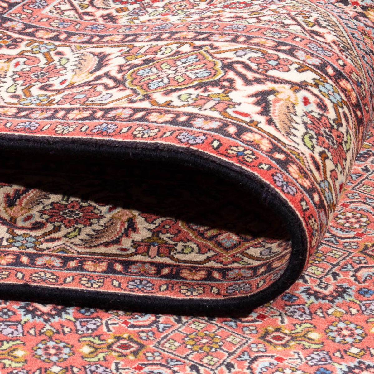 Persisk tæppe - Bijar - Royal - 297 x 198 cm - rød