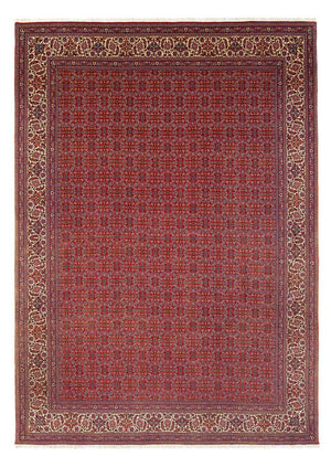 Persisk tæppe - Bijar - Royal - 347 x 254 cm - rød