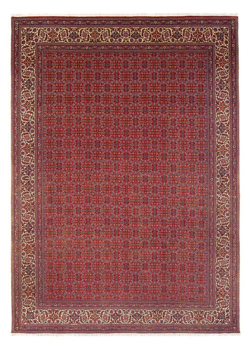 Persisk tæppe - Bijar - Royal - 347 x 254 cm - rød