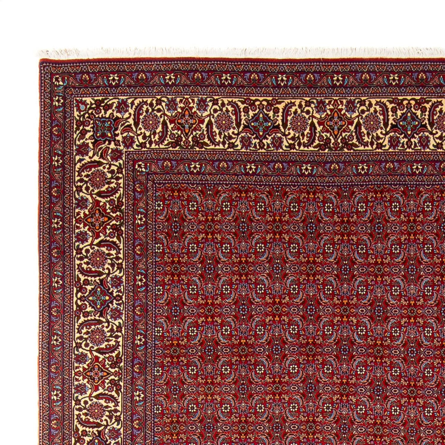 Persisk tæppe - Bijar - Royal - 347 x 254 cm - rød