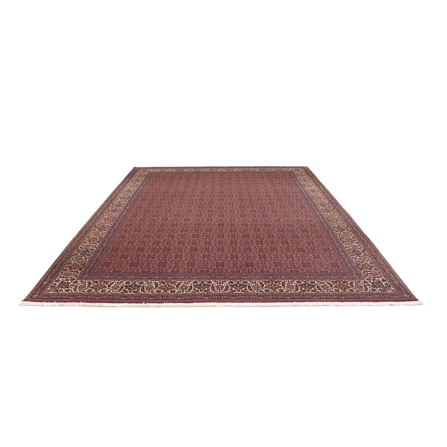 Persisk tæppe - Bijar - Royal - 347 x 254 cm - rød