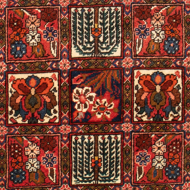 Persisk tæppe - Nomadisk - 100 x 64 cm - flerfarvet