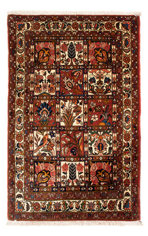 Persisk tæppe - Nomadisk - 102 x 64 cm - flerfarvet