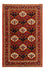 Persisk tæppe - Nomadisk - 159 x 110 cm - bordeaux rød