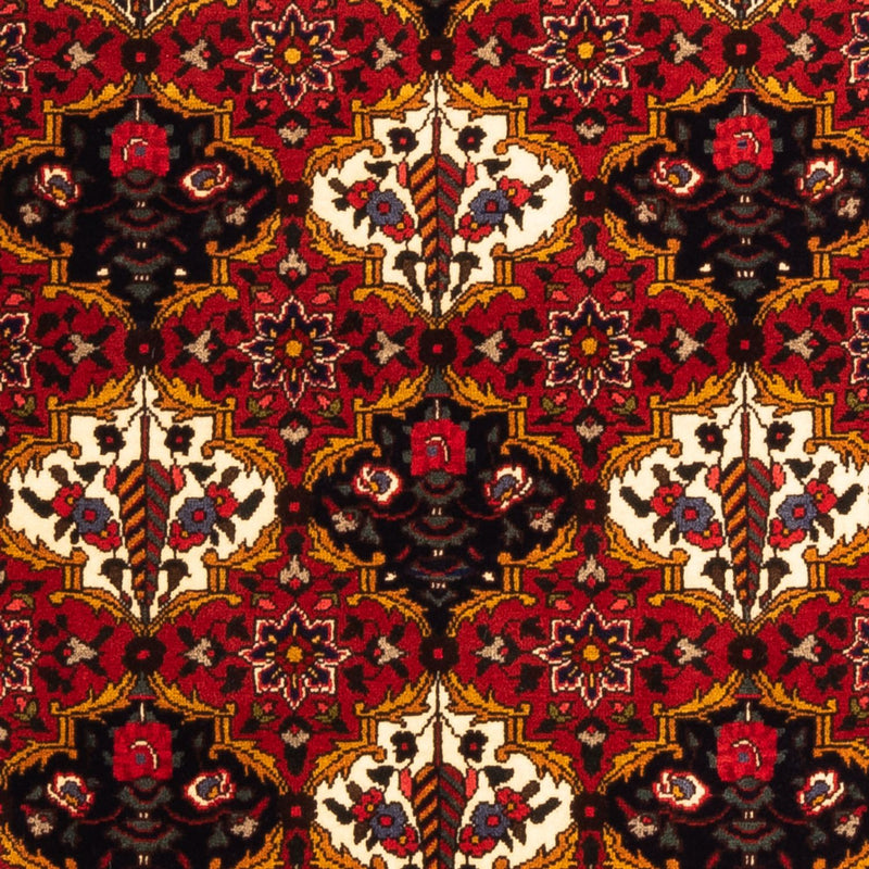 Persisk tæppe - Nomadisk - 159 x 110 cm - bordeaux rød
