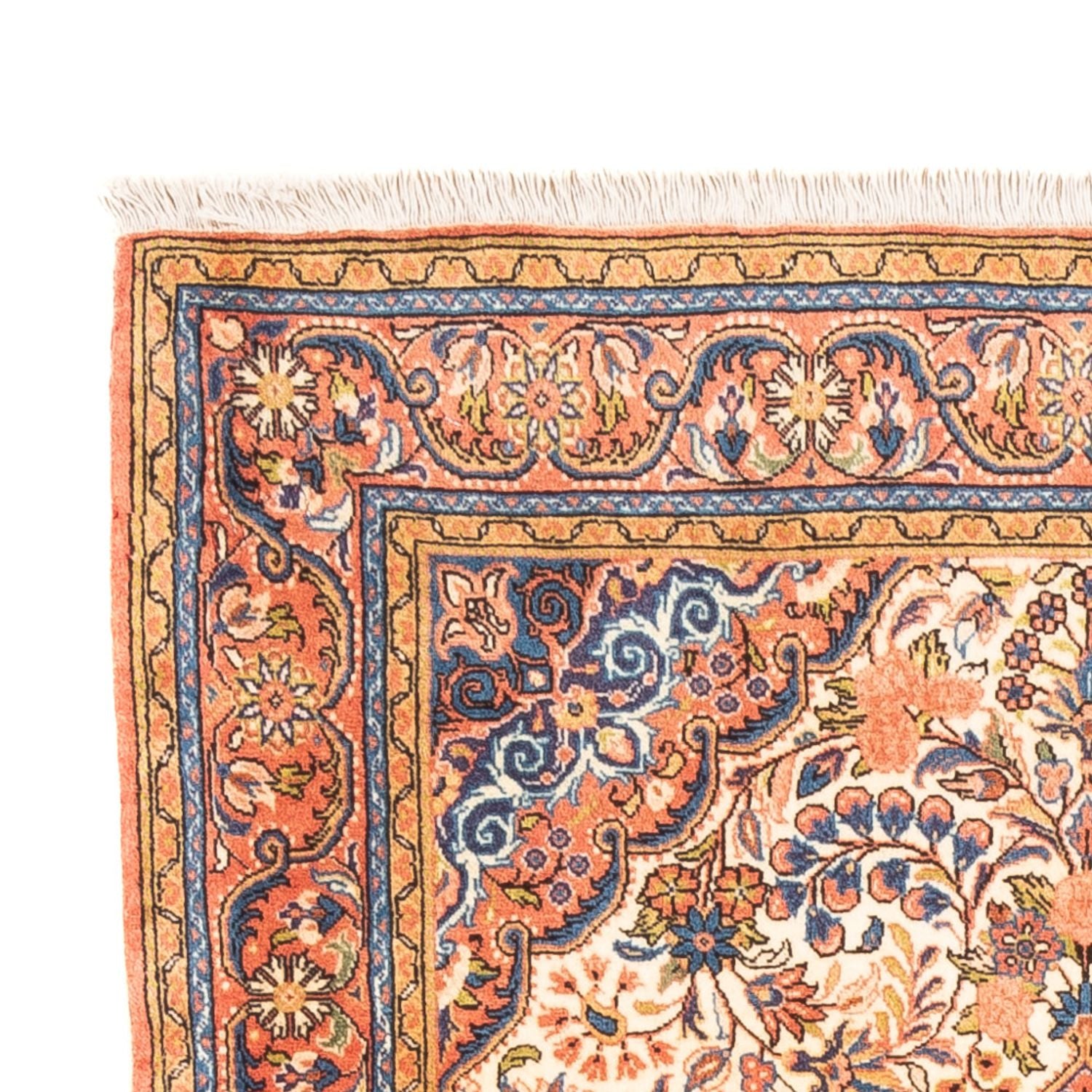 Persisk tæppe - Nomadisk - 157 x 104 cm - creme