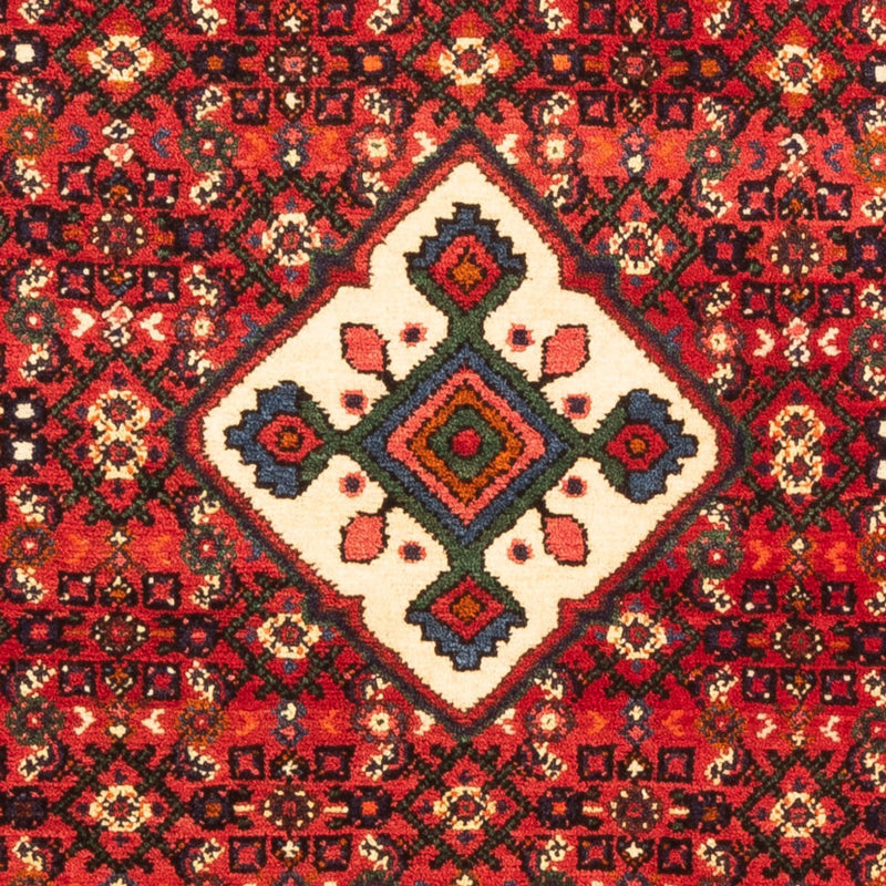 Persisk tæppe - Nomadisk - 158 x 100 cm - mørkerød
