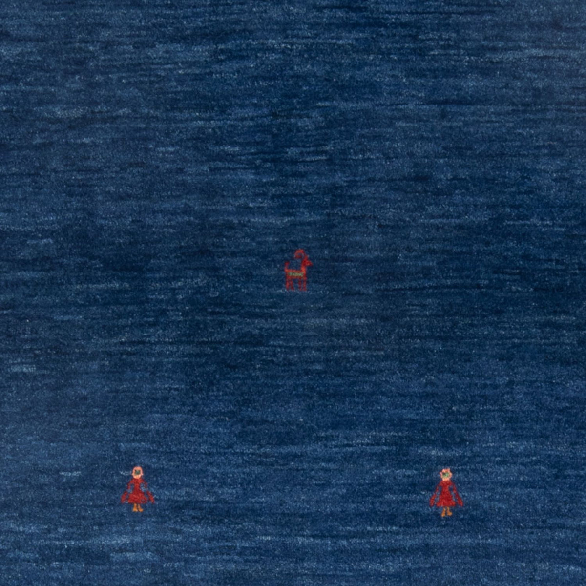 Gabbeh-tæppe - Persisk - 162 x 100 cm - mørkeblå