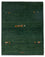 Gabbeh-tæppe - Persisk - 151 x 104 cm - mørkegrøn