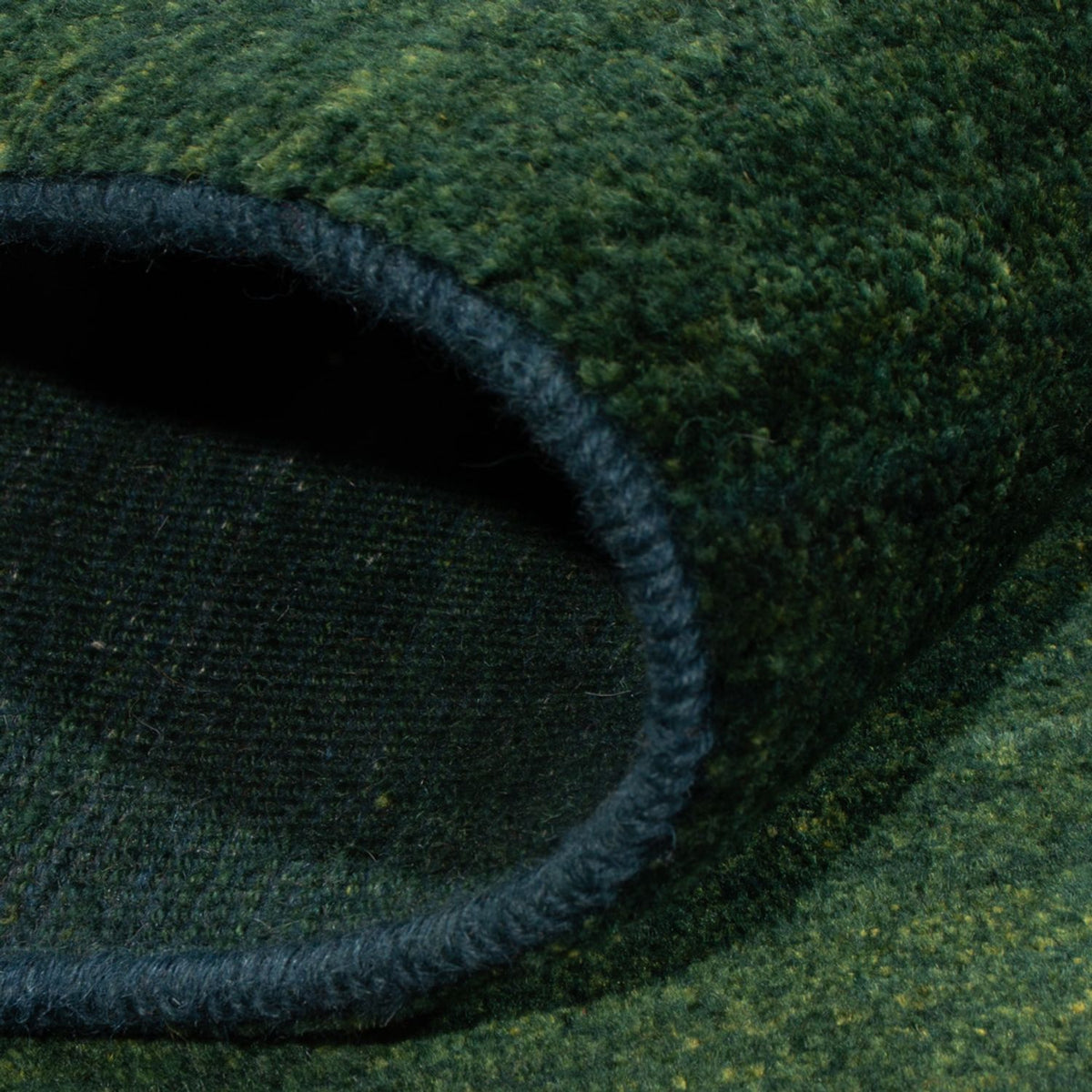 Gabbeh-tæppe - Persisk - 151 x 104 cm - mørkegrøn
