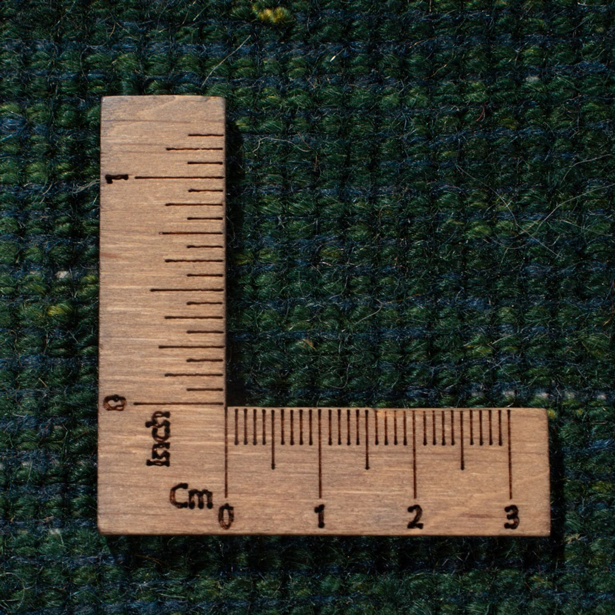 Gabbeh-tæppe - Persisk - 151 x 104 cm - mørkegrøn