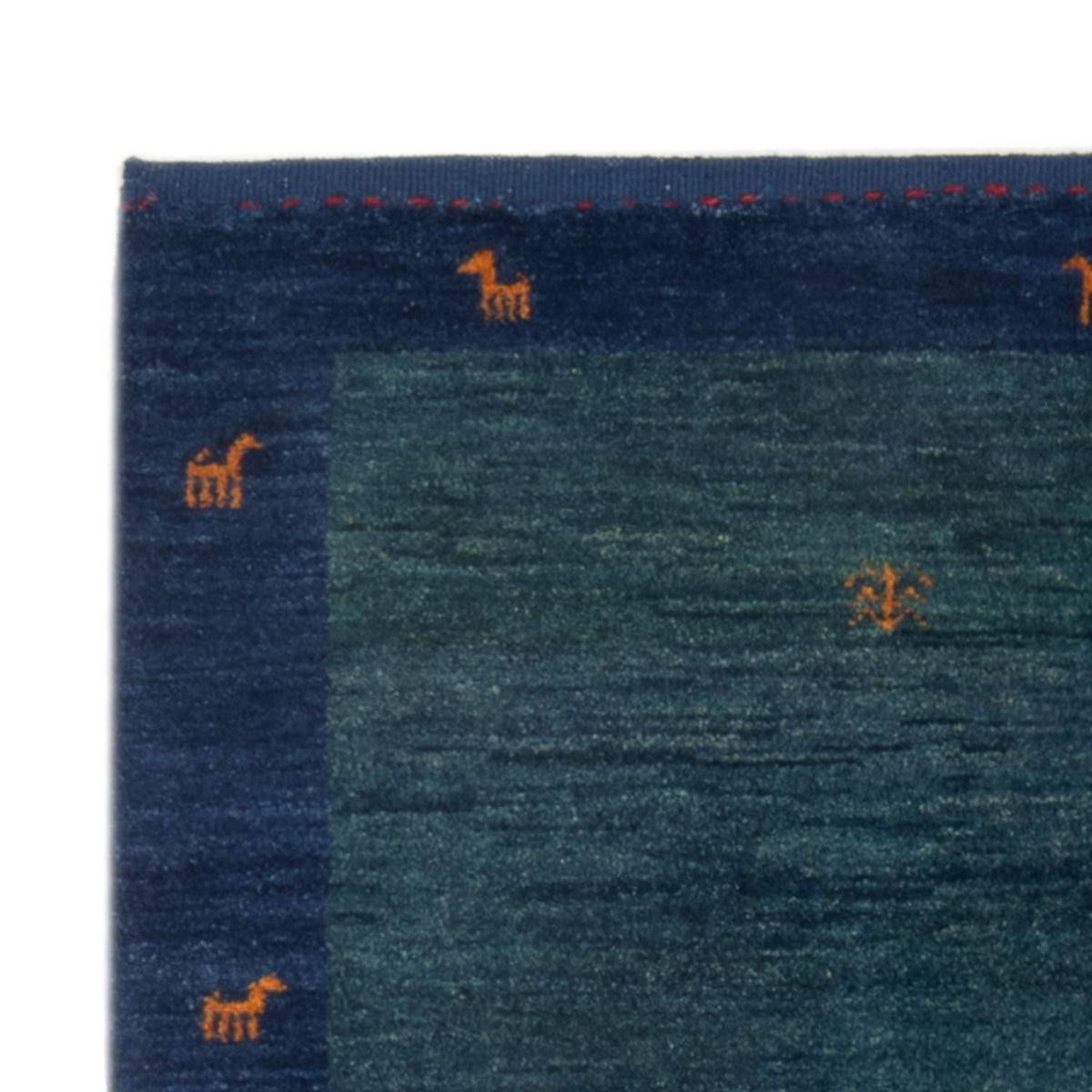 Persisk Gabbeh Tæppe 100x139cm - Perserteppich Wollteppich