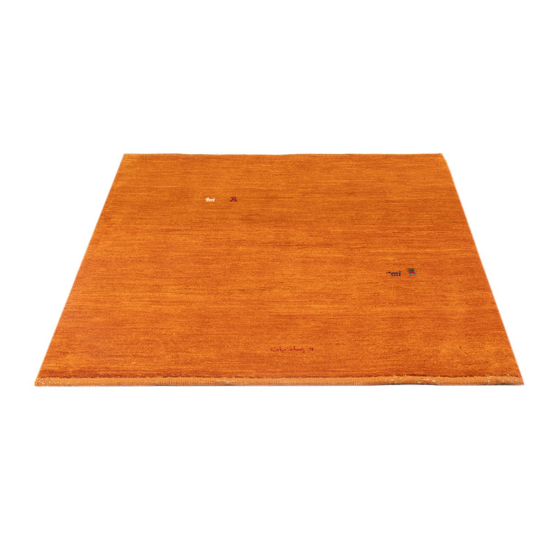Gabbeh-tæppe - Persisk - 128 x 100 cm - orange