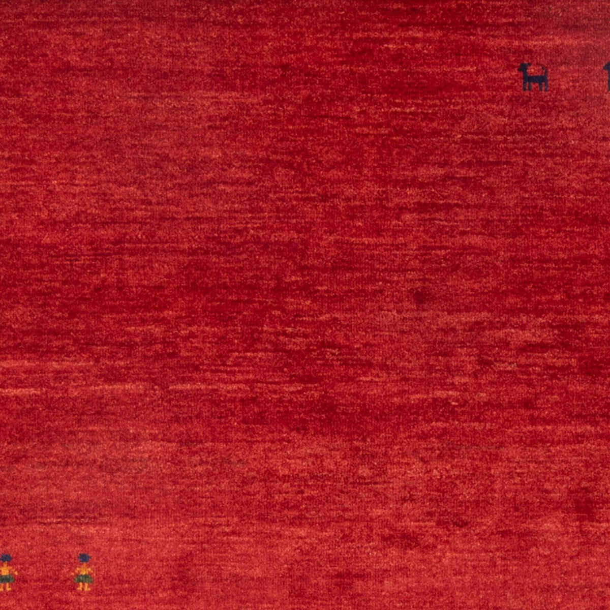 Gabbeh-tæppe - Persisk - 152 x 112 cm - rød