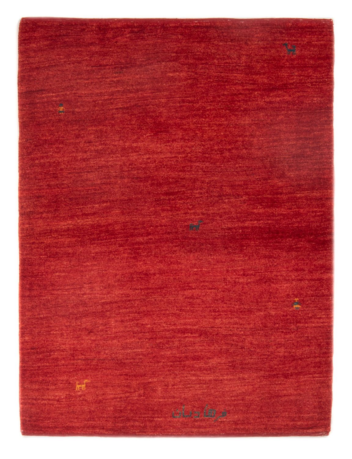 Gabbeh-tæppe - Persisk - 150 x 103 cm - rød